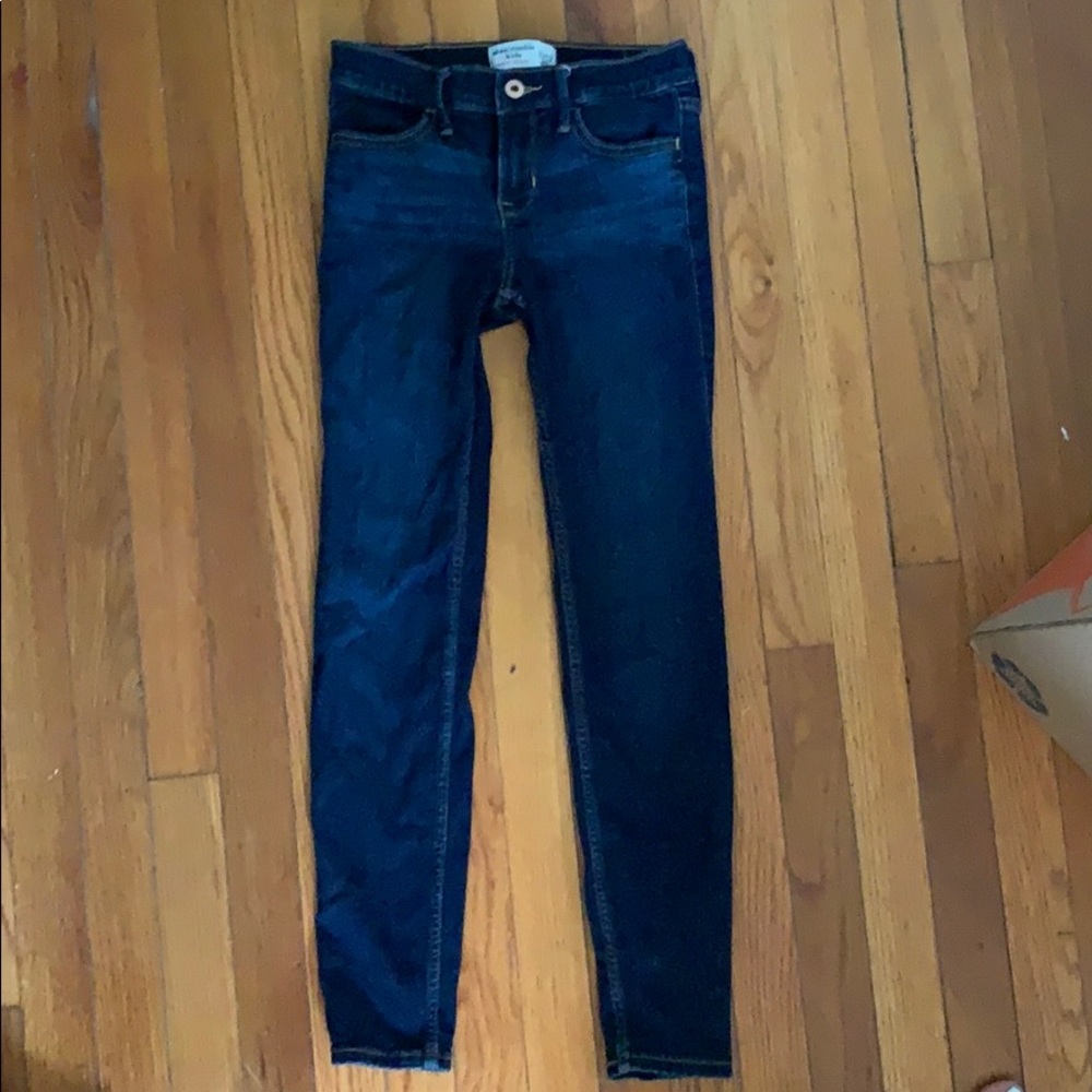 Abercrombie kids super skinny jeans